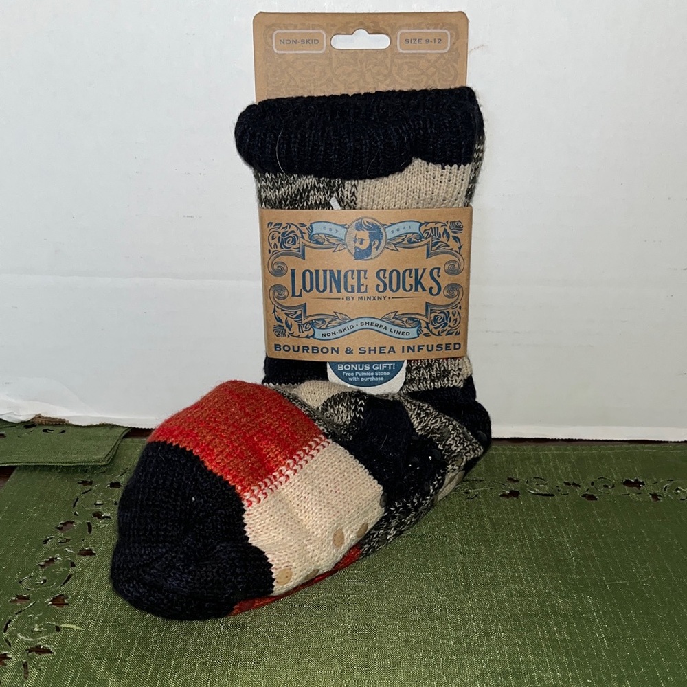 MINXNY BOURBON AND SHEA INFUSED LOUNGE SOCKS